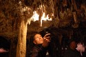 Investigating the stalactites in Lehman Caves