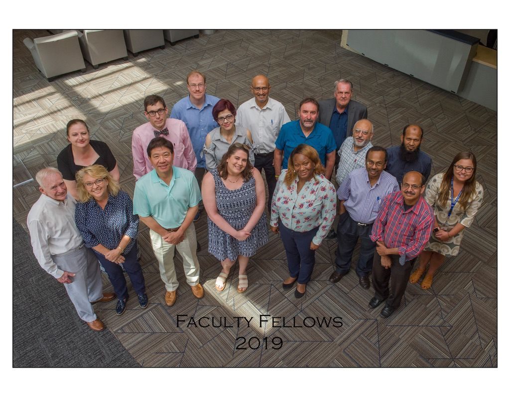 Group photo of 2019 faculty fellows