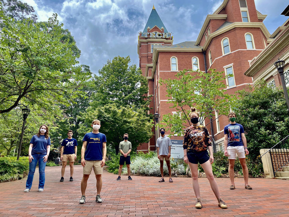 Student researchers from Georgia Tech