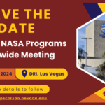 Save the Date! NV NASA Programs Statewide Meeting - April 19, 2024